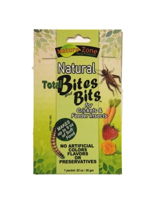 Nature Zone Natural Total Bites & Bits for Crickets & Feeder insects 1ea/.92oz.