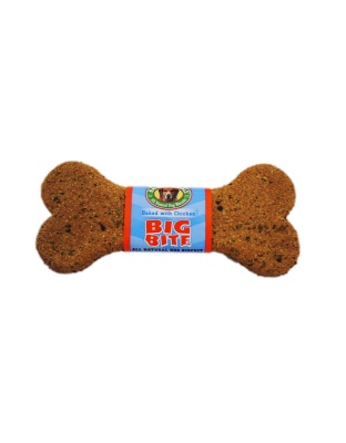 Natures Animals Big Bite All Natural Dog Biscuit Display Chicken 1ea/8 in, 24 ct
