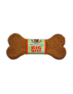 Natures Animals Big Bite All Natural Dog Biscuit Display Lamb & Rice 1ea/8 in, 24 ct