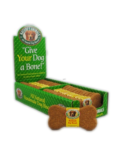 Natures Animals Original Dog Treat Display Cheddar Cheese 1ea/4 in, 24 ct