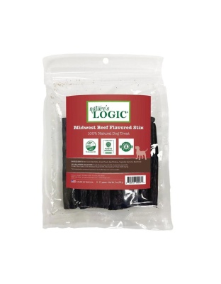 Natures Logic Dog Grain Free Midwest Beef Stix 2oz.