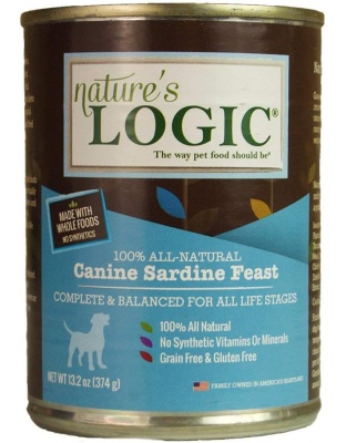 Natures Logic Dog Sardine 13.2oz. (Case of 12)