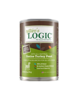Natures Logic Dog Turkey 13.2oz. (Case of 12)
