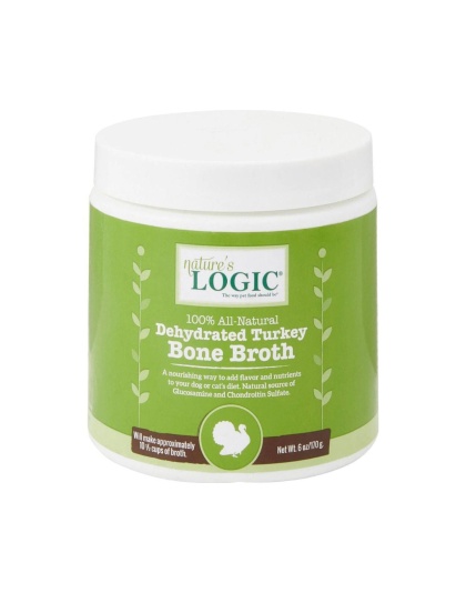 Natures Logic Dog Dehydrated Turkey Bone Broth 6oz.