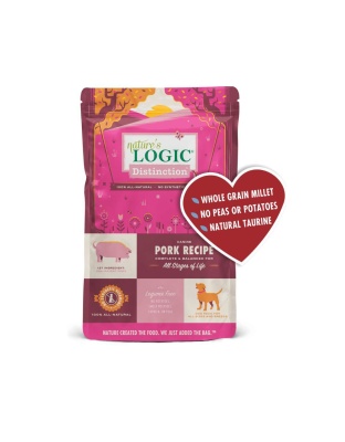 Natures Logic Dog Distinction Pork 12Lb