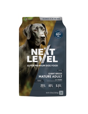 Natures Own Next Level Giant Breed Mature Adult Dog Food 50 Lb