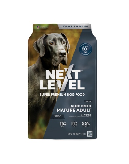 Natures Own Next Level Giant Breed Mature Adult Dog Food 50 Lb