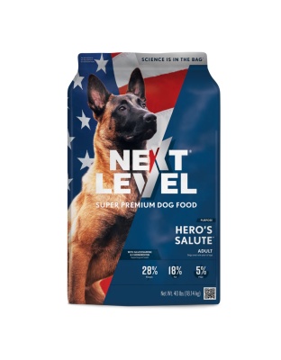 Natures Own Next Level Hero's Salute Adult Dog Food 40 Lb