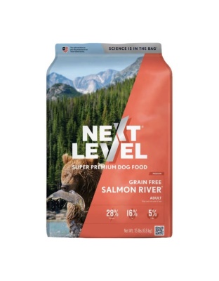 Natures Own Next Level Salmon River Grain Free Dog Food Salmon 15 Lb
