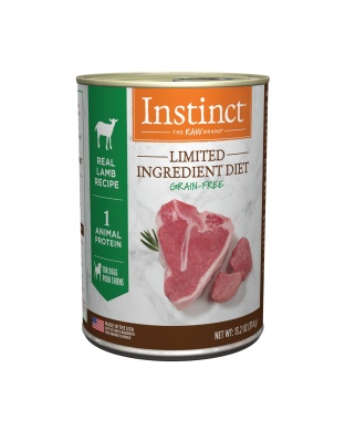 Natures Variety Instinct Dog Can Limited Ingredient Lamb 13.2oz. (Case of 6)