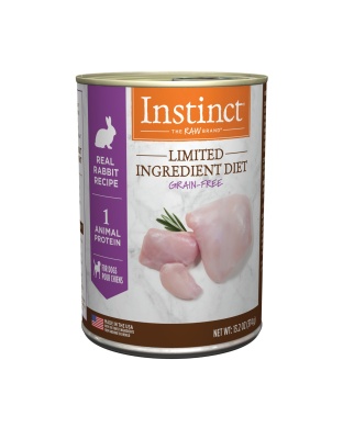 Natures Variety Instinct Dog Can Limited Ingredient Rabbit 13.2oz. (Case of 6)