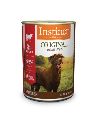 Natures Variety Instinct Dog Can Original Beef 13.2oz. (Case of 6)