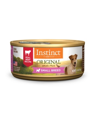 Natures Variety Instinct Dog Can Original Small Breed Beef 5.5oz. (Case of 12)