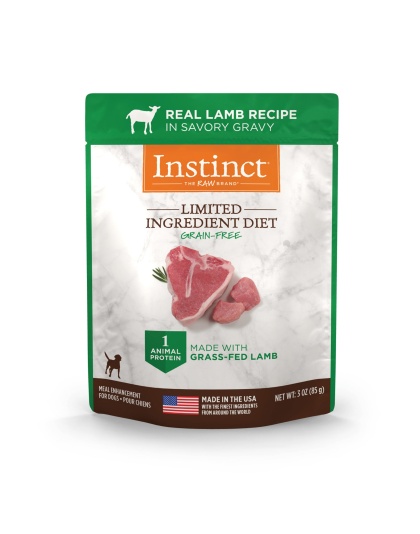 Natures Variety Instinct Pouch Limited Ingredient Lamb 3oz.(Case of 24)