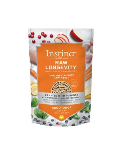 Natures Variety Raw Longevity D Freeze Dried Meals   9.5oz. Chicken Adult