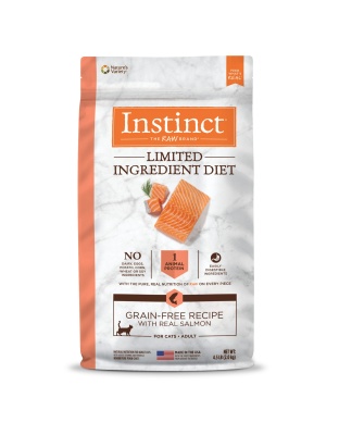 Natures Variety Instinct Cat Limited Ingredient Salmon 4.5Lb Grain free