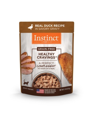 Natures Variety Instinct Cat Pouch Healthy Cravings Duck 3oz. (Case of 24)
