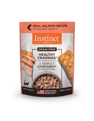 Natures Variety Instinct Cat Pouch Healthy Cravings Salmon 3oz. (Case of 24)