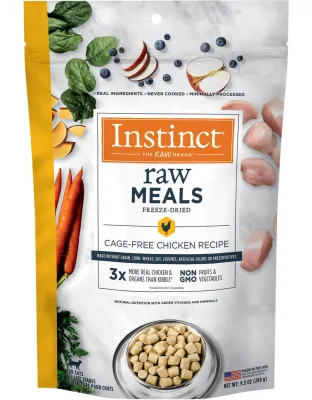 Natures Variety Cat Instinct Raw Meal Freezedried Real Chicken 9.5oz