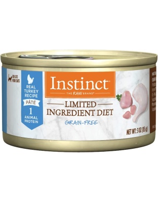 Natures Variety Instinct Can Cat Limited Ingredient Turkey 3oz. (Case of 24)