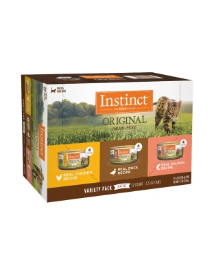 Natures Variety Instinct Can Cat Original Variety Pk 5.5oz. (Case of 12)
