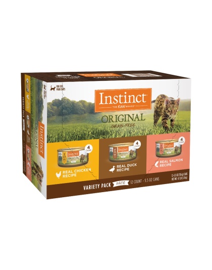 Natures Variety Instinct Can Cat Original Variety Pk 5.5oz. (Case of 12)