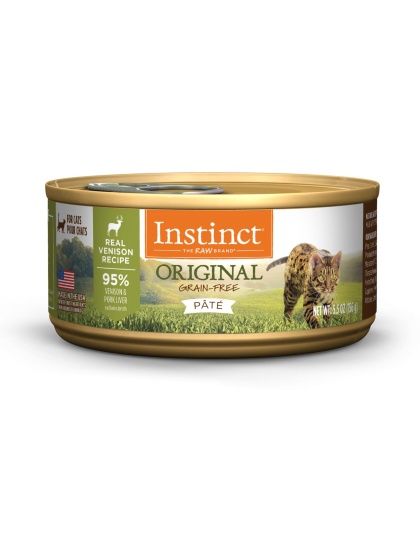 Natures Variety Instinct Can Cat Original Venison 5.5oz. (Case of 12)