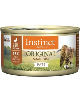Natures Variety Instinct Can Cat Original Duck 3oz. (Case of 24)