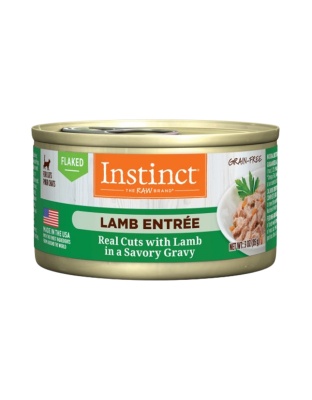Natures Variety Instinct Cat Can 3oz. Lamb Flaked (Case of 24)