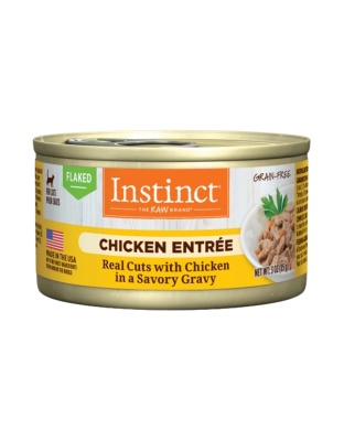 Natures Variety Instinct Cat Can 3oz. Chicken Flaked (Case of 24)