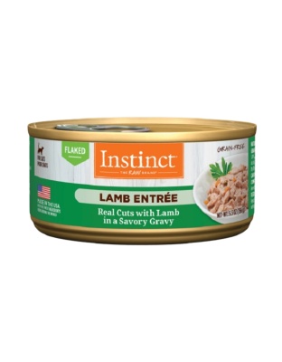 Natures Variety Instinct Cat Can 5.5oz. Lamb Flaked (Case of 12)