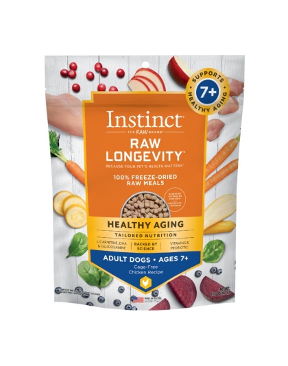 Natures Variety Raw Longevity Dog Freeze-dried 16oz. 7+ Chicken Bites