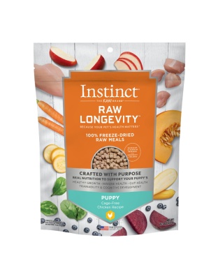 Natures Variety Raw Longevity Dog Freeze-dried 16oz. Puppy Chicken Bites