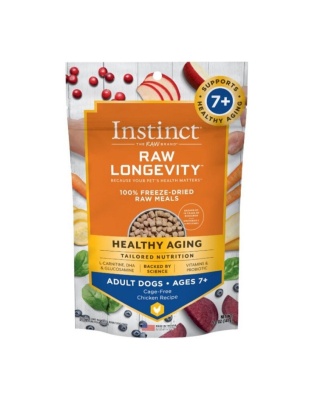 Natures Variety Raw Longevity Dog Freeze-dried 5oz. 7+ Chicken Bites