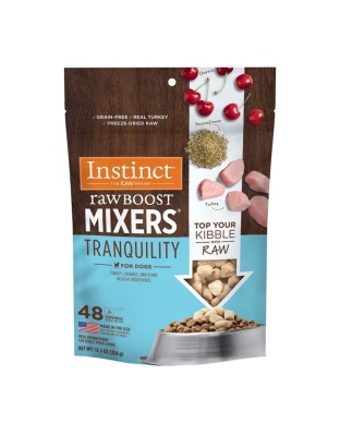 Natures Variety Instinct Raw Boost Mixers Dog Freeze-dried 12.5oz. Tranquility Turkey Topper