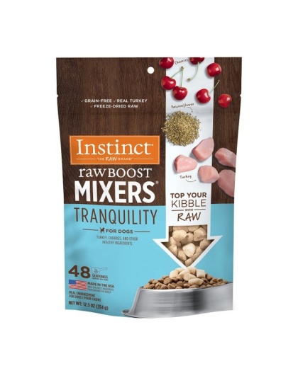 Natures Variety Instinct Raw Boost Mixers Dog Freeze-dried 12.5oz. Tranquility Turkey Topper