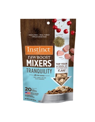 Natures Variety Instinct Raw Boost Mixers Dog Freeze-dried 5.5oz. Tranquility Turkey Topper