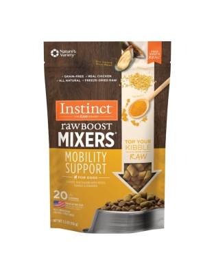 Natures Variety Raw Boost Mixer Dog Mobility 5.5oz. Instinct Freeze Dried
