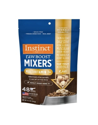Natures Variety Raw Boost Mixers Dog Freeze-dried 12.5oz. Multivitamin 7+ Beef