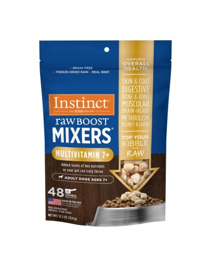 Natures Variety Raw Boost Mixers Dog Freeze-dried 12.5oz. Multivitamin 7+ Beef