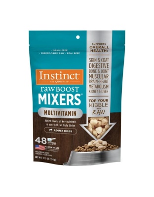 Natures Variety Raw Boost Mixers Dog Freeze-dried 12.5oz. Multivitamin Beef