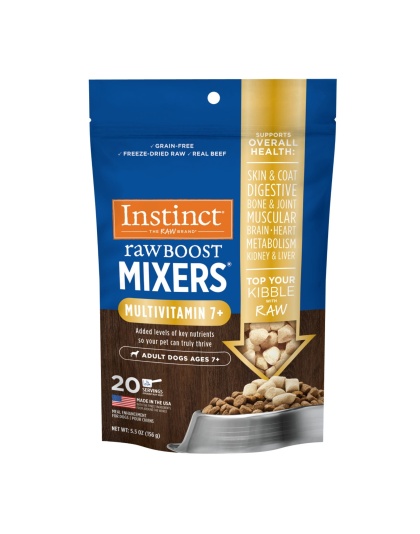 Natures Variety Raw Boost Mixers Dog Freeze-dried 5.5oz. Multivitamin 7+ Beef