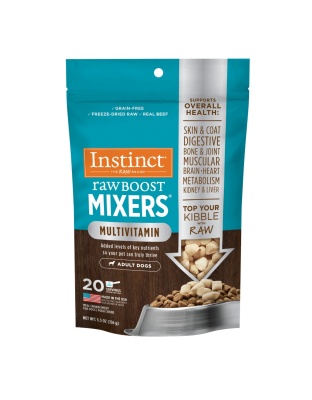 Natures Variety Raw Boost Mixers Dog Freeze-dried 5.5oz. Multivitamin Beef