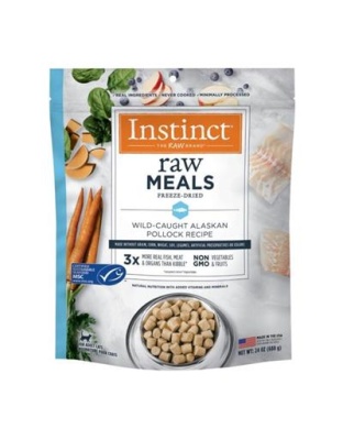 Natures Instinct Raw Meals Cat Freeze-dried 24oz. Alaskan Pollock Bites