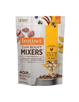 Natures Variety Instinct Raw Boost  Mix Cat Chicken 6oz. Freeze Dried