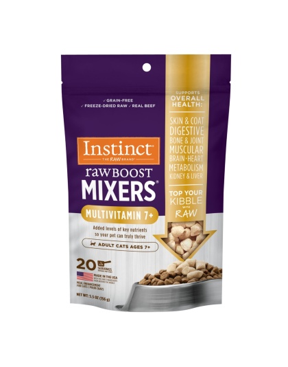 Natures Variety Raw Boost Mixers Cat Freeze-dried 5.5oz. Multivitamin 7+ Beef