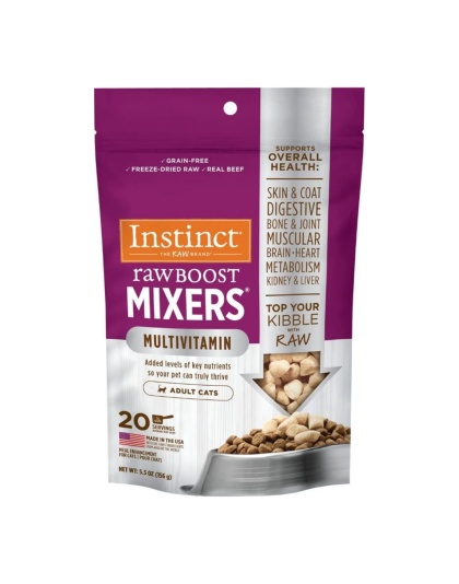 Natures Variety Raw Boost Mixers Cat Freeze-dried 5.5oz. Multivitamin Beef