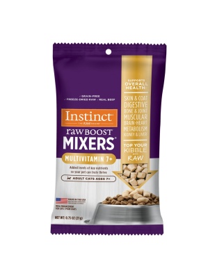 Natures Variety Raw Boost Mixers Cat Freeze-dried .75oz. Multivitamin 7+ Chicken (Case of 8)