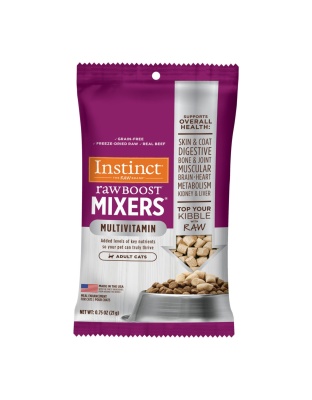 Natures Variety Raw Boost Mixers Cat Freeze-dried .75oz. Multivitamin Beef (Case of 8)