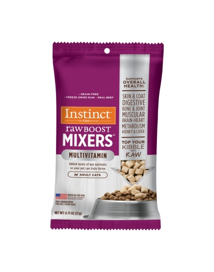 Natures Variety Raw Boost Mixers Cat Freeze-dried .75oz. Multivitamin Beef (Case of 8)